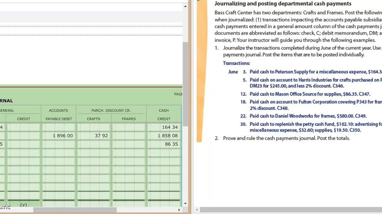 Advanced Accounting 1-3 Work Together - Part 1 - YouTube