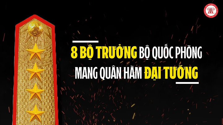 Bộ quốc phòng có bao nhiêu tướng