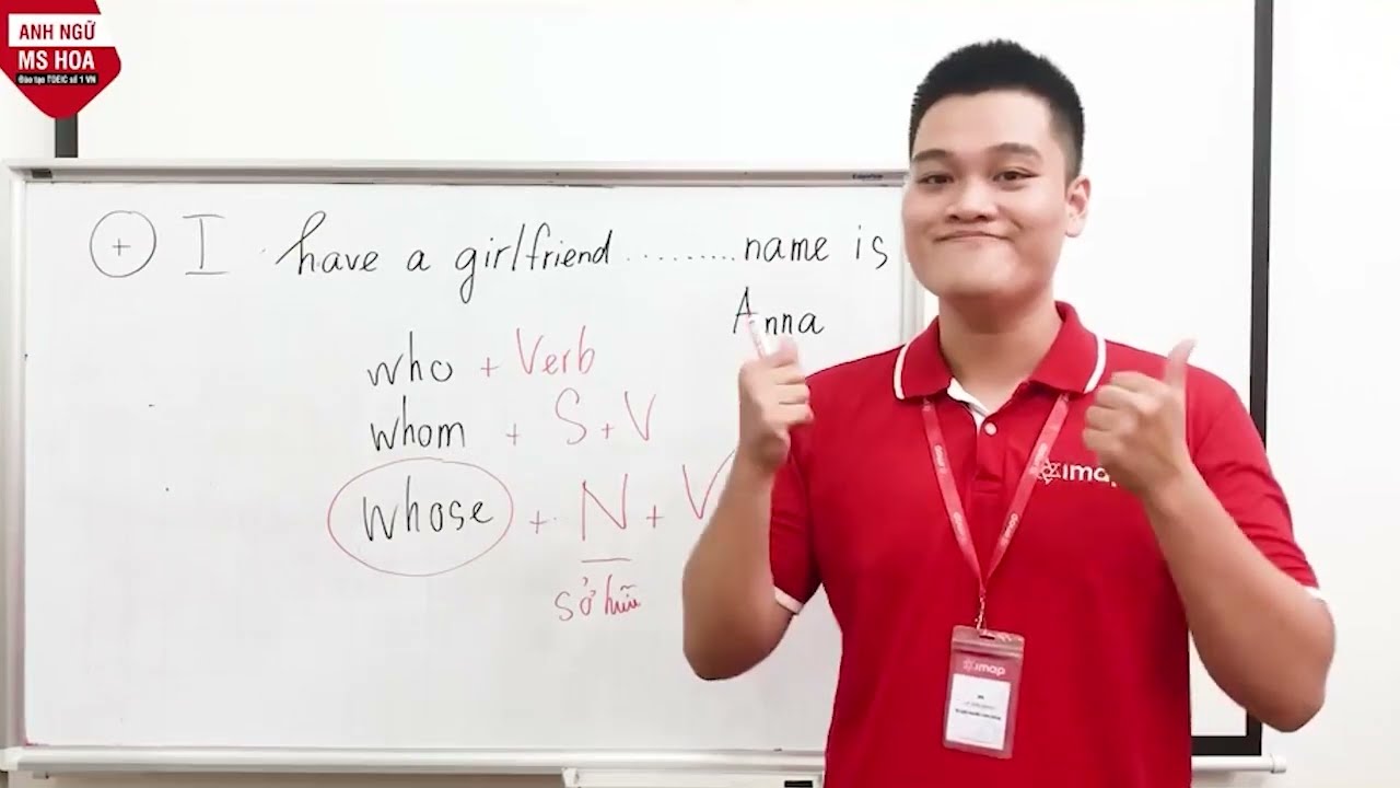 TOEIC Tips in hand: Phân biệt Who, Whom, Whose | Anh... - youtube