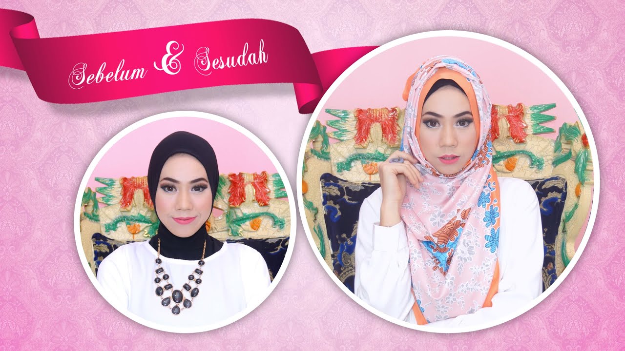 Cara Memakai Hijab Simpel Style Turban YouTube