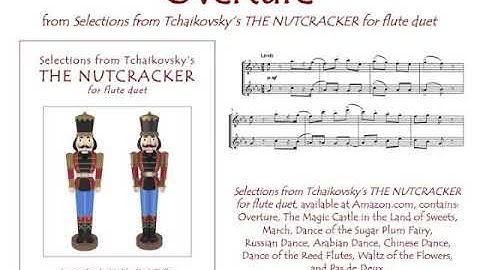 Overture (from The Nutcracker) for flute duet