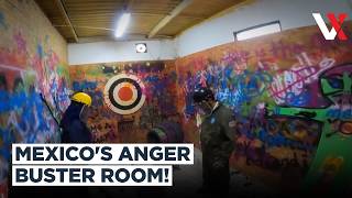 Smash Away Stress Mexico s Rage Room Lets People Destroy Bottles Laptops More VERTEX