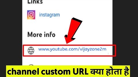 Youtube channel ka url kaise change kare | 100 subscribers par kya milta hai |custom url for youtube