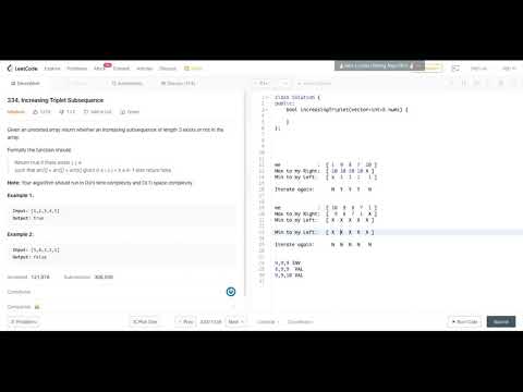 Leetcode [334] Increasing