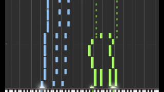 ZUN - Necrofantasia Intermediate Piano [Synthesia]