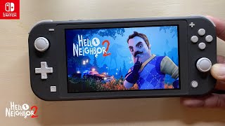 Hello Neighbor 2 Nintendo Switch Lite Gameplay