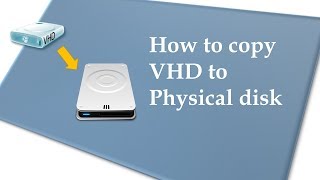 Dogfooding: Transfer all content from virtual disk to physical disk Dogfooding: Transfer all content from virtual disk to physical disk