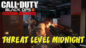 BLACK OPS 3 CUSTOM ZOMBIES: THREAT LEVEL MIDNIGHT - ZOMBIES MEETS THE OFFICE!