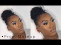 Glitter No Cut-Crease Client Makeup Tutorial | Prom Makeup