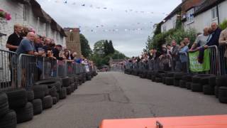 Welton soapbox derby 2017 general lee second run big crash