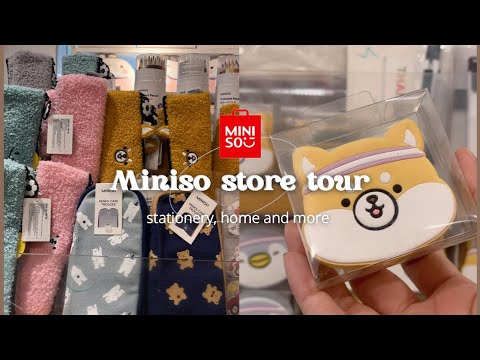 Miniso store complete tour + shop with me ??