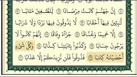 سورة النبأ كاملة _ تلاوة هادئة للقارئ وديع اليمني