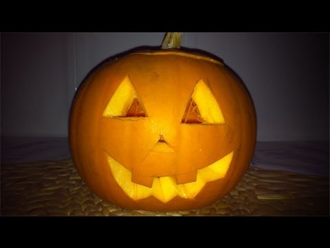 Vídeo: Como Fazer Uma Abóbora Para O Halloween