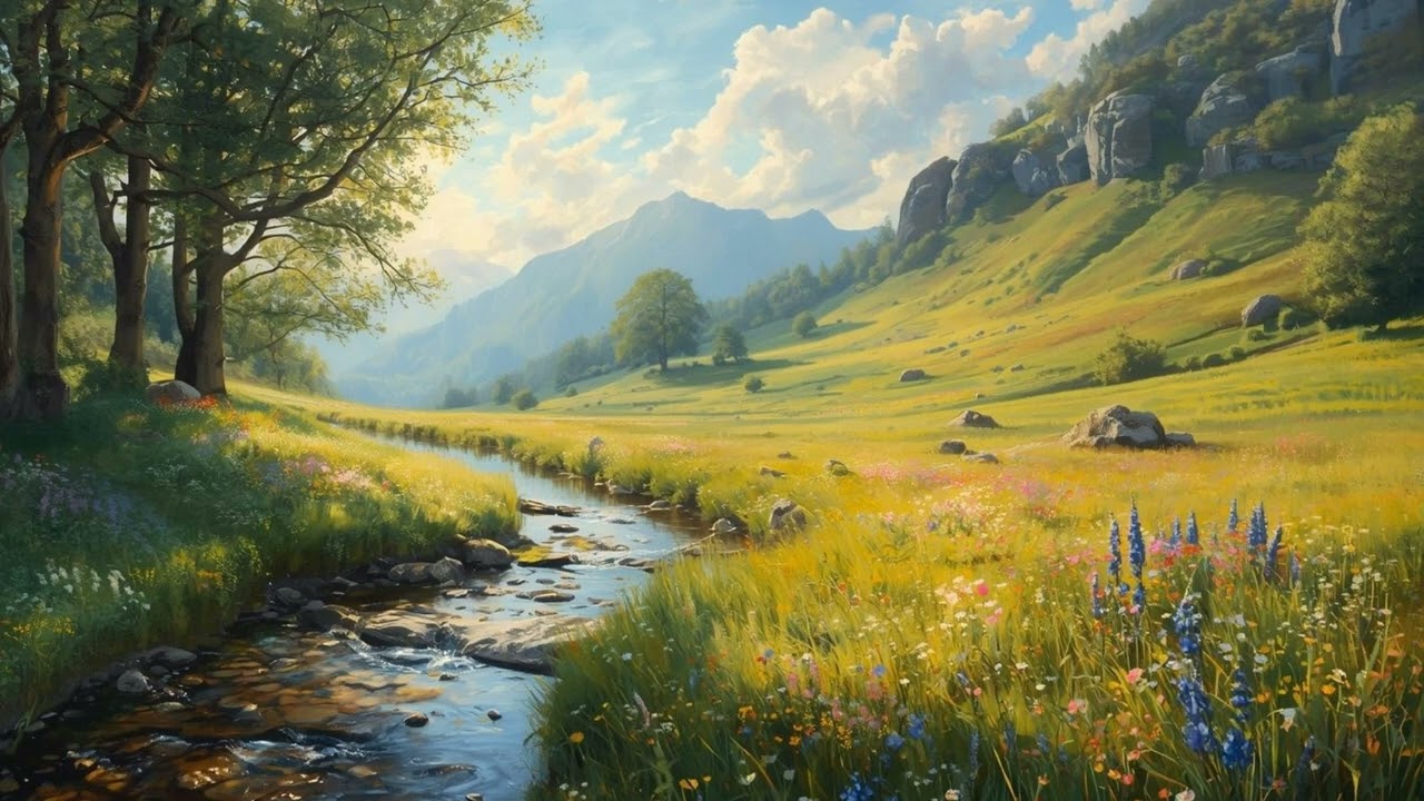 เพลงบรรเลงAI,ดนตรีฟังเพลินๆ,ชมวิวทิวทัศน์, relaxing music, soothing,maditation