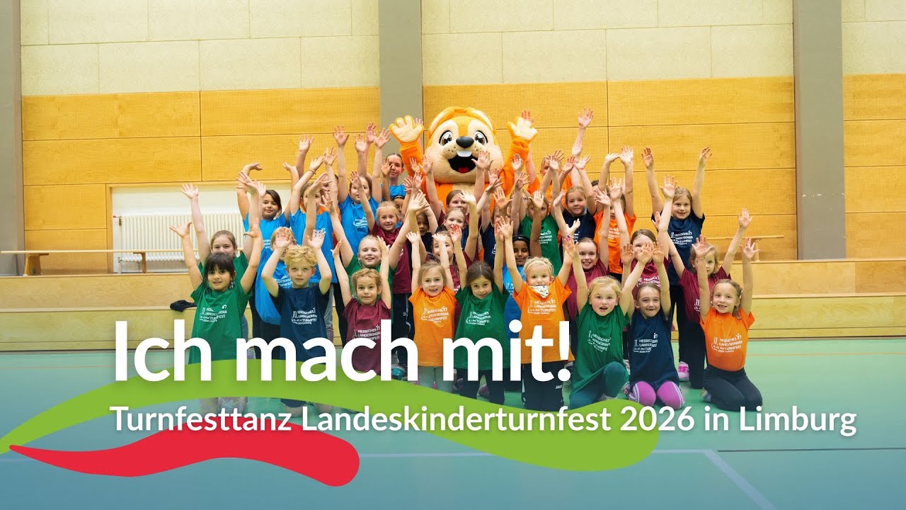 Ich mach mit! – Turnfesttanz | Honigkuchenpferde | Landeskinderturnfest 2026 in Limburg