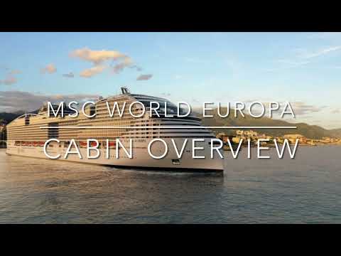 Cabin Overview Of Msc World Europa