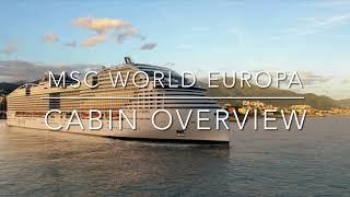 Cabin Overview Of MSC World Europa