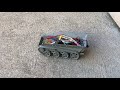 1/16 RC German Wiesel 1A1 conversion build - initial motorization and running gear testing