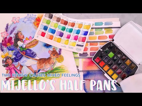 A Gouache/Watercolor Hybrid? But is It Any Good? Shin Han Pass Unbox &  Swatch and Bookmark Project 