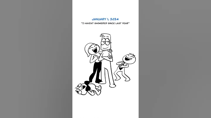 Haven’t Showered Since Last Year 😂 (Animation Meme) #shorts