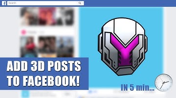 How to make 3d posts on Facebook in 5 minutes