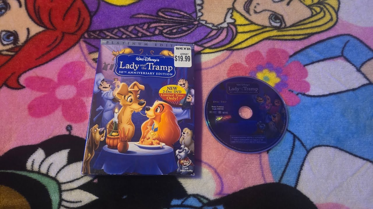 Lady And The Tramp Platinum Edition Disc 2 2006 DVD Menu Walkthrough (20th Anniversary Special!)