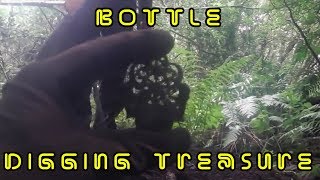 Treasure First Codd Bottle Bottle digging edinburgh & metal detecting a victorian bottle dump
