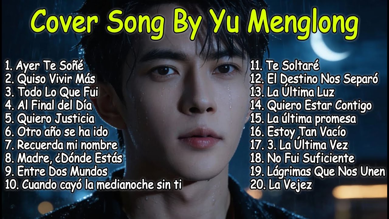 Yu Menglong Colección de Canciones Tristes 🎧 Covers de Corazón Roto por Yu Menglong 💔😭 