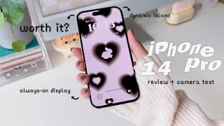 iPhone 14 PRO REVIEW - 3 months later | camera test, battery life, accessories, iOS 16 | aesthetic 🍎 by justfelicia 27,731 views 1 year ago 8 minutes, 8 seconds