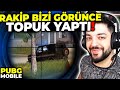 RAKİP BİZİ GÖRÜNCE TOPUK YAPTI !! PUBG MOBİLE