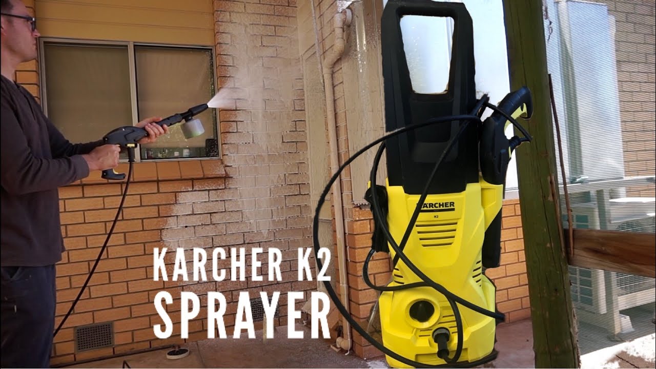 Karcher K2.14 Pressure Washer Demonstration 