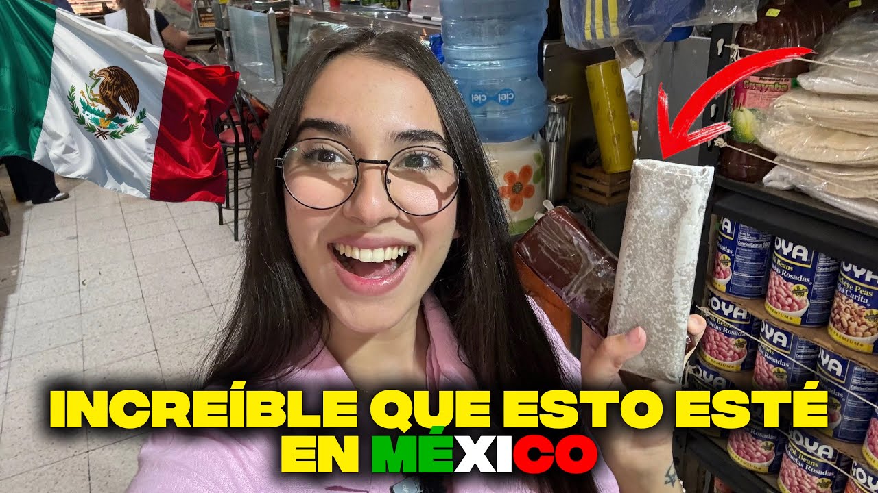 🇨🇺Cubana POR PRIMERA VEZ 😱en el MERCADO de MEDELLÍN🇲🇽/ INCREÍBLE lo que hay AQUÍ