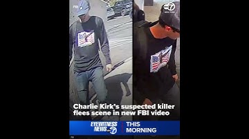 Charlie Kirk shooting: Officials release video, plead for help in tracking down person of interest