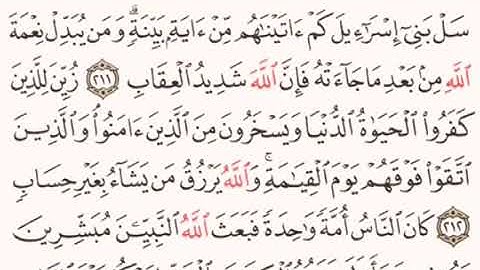 القرآن الكريم - ماهر المعيقلي - سورة البقرة  - صفحة 33