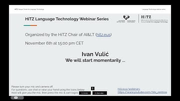 On Merging and MoErging Models and Modules - Ivan Vulić (University of Cambridge / Google DeepMind)