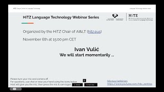 On Merging and MoErging Models and Modules - Ivan Vulić (University of Cambridge / Google DeepMind)