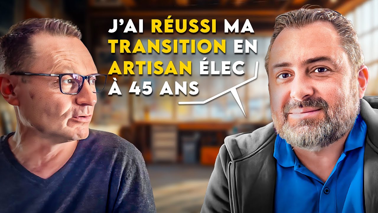 Il quitte son CDI à 45 ans pour devenir artisan électricien 🔥 (Témoignage inspirant)