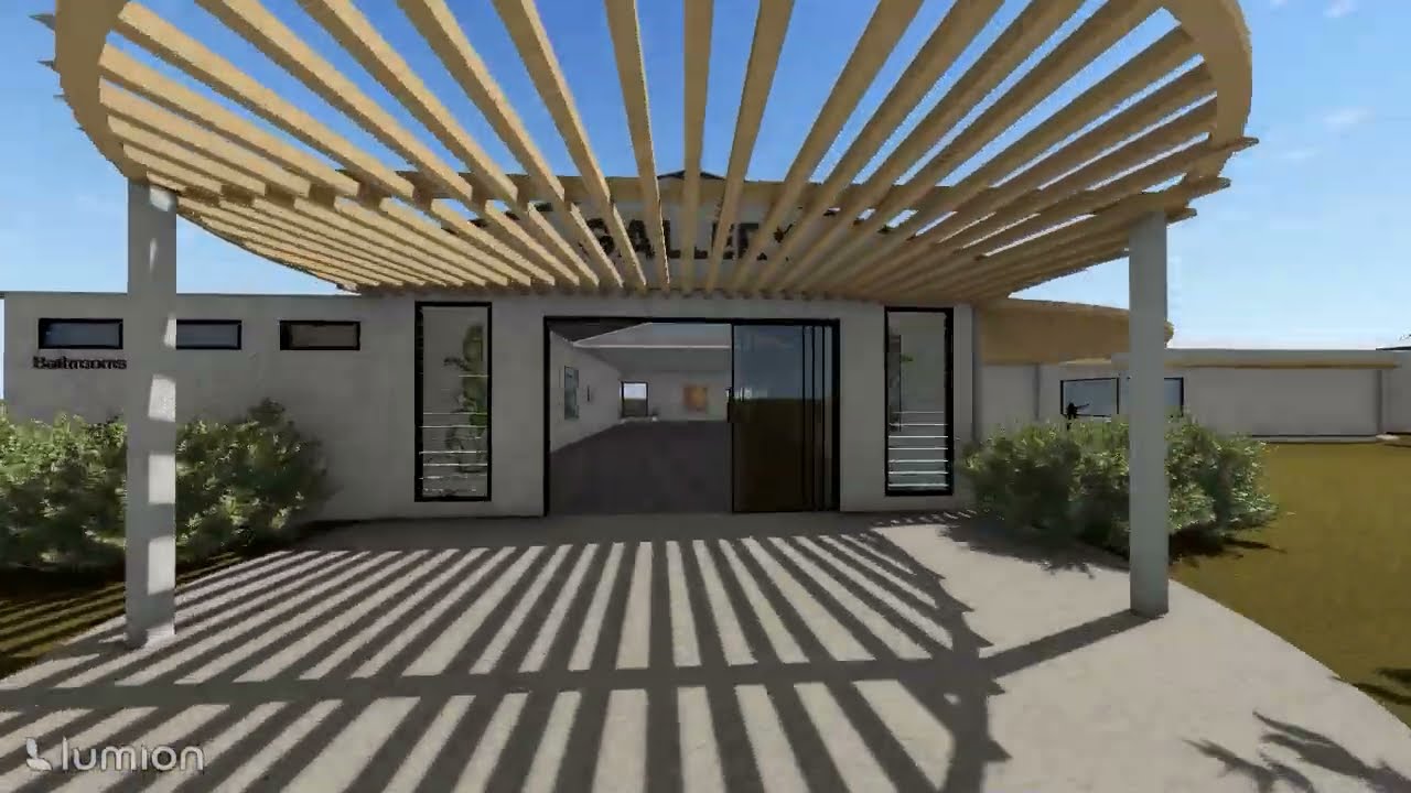 Final Fly through of Mornington Island Art Centre Proposal