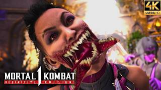Mortal Kombat 1 - Mileena All Fatalities, Brutalities, Intros, Outros, Ending &amp; More (4K 60FPS)