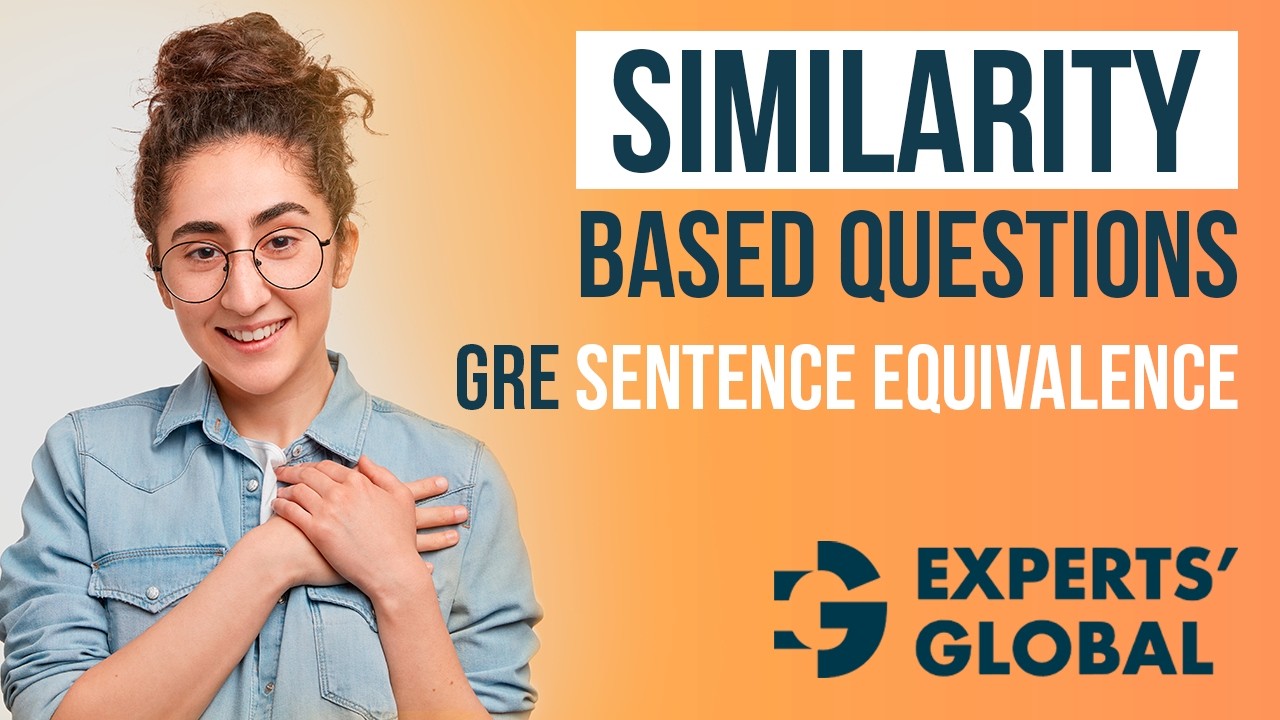 Эквивалентность предложений на основе сходства в тесте GRE | Концепции и решенные задачи | Подгот...