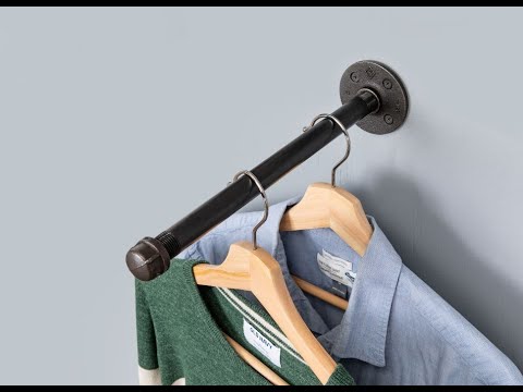 #shorts - Wall-Mounted Organization by Pipe Decor