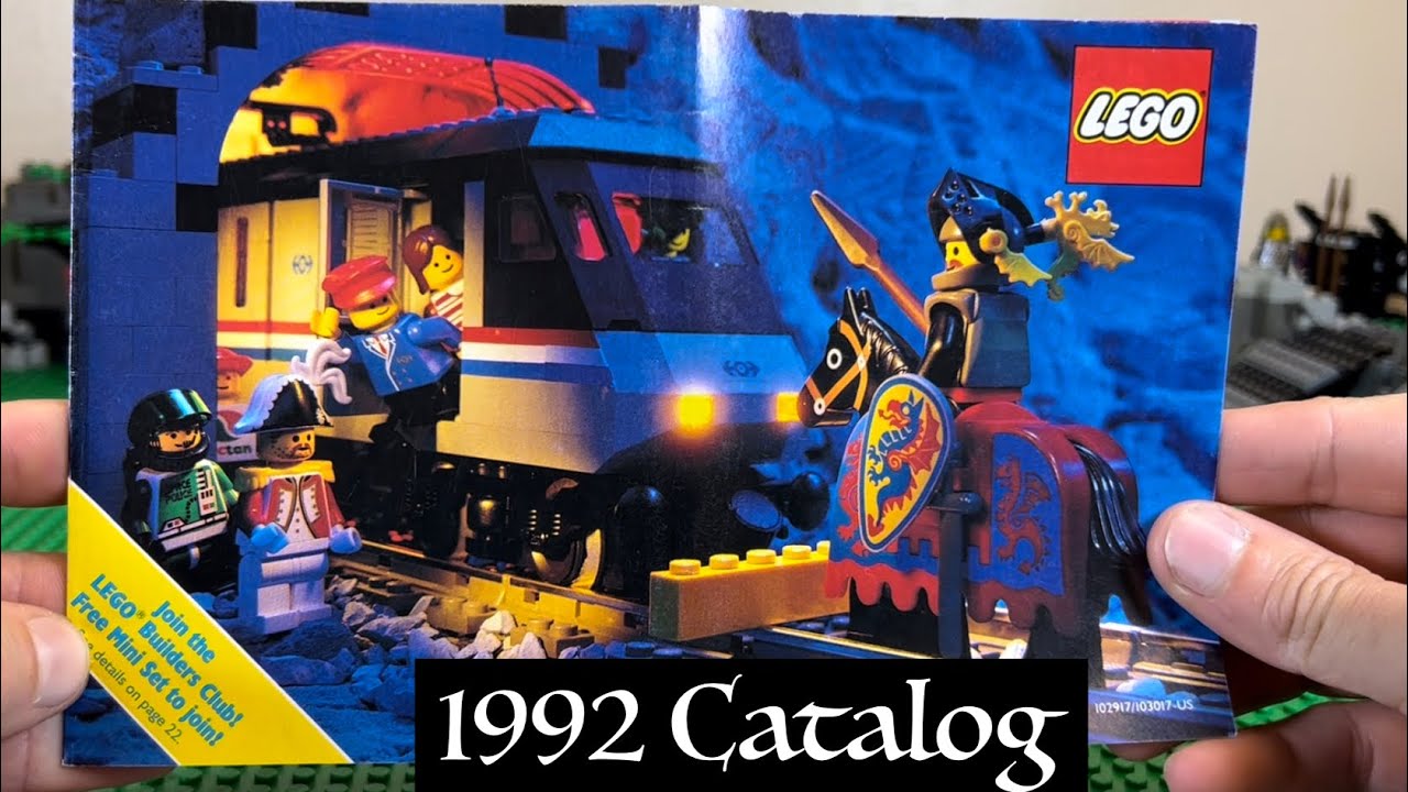LEGO 1992 Mail Order Catalog! - YouTube