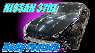 Nissan 370z. Body rebuilding. Ремонт кузова.