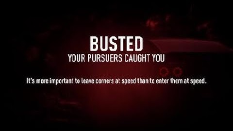 Need for Speed™ Payback Busted