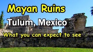 Mayan Ruins in Tulum Mexico: Cozumel Shore Excursion on Western Caribbean  Cruise - YouTube