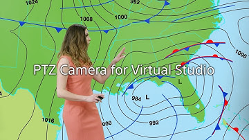 Sony PTZ Camera for Virtual Studio