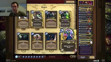 Curse of Naxxramas: Rogue Win vs Loatheb [Heroic Mode]