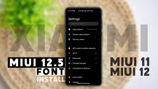 Install MIUI 12.5 Font ⚡ In MIUI 11 OR MIUI 12 Without Root 🔥 screenshot 4
