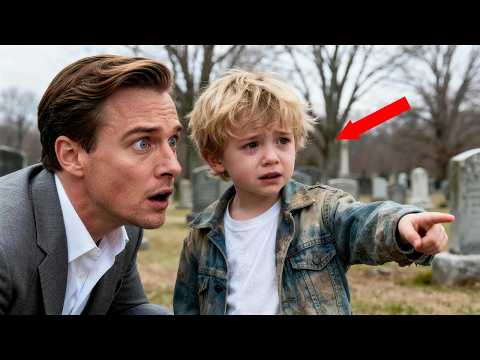 A Child Was Crying Desperately While His Mother Cleaned Graves for Money—A Millionaire Was Watching.