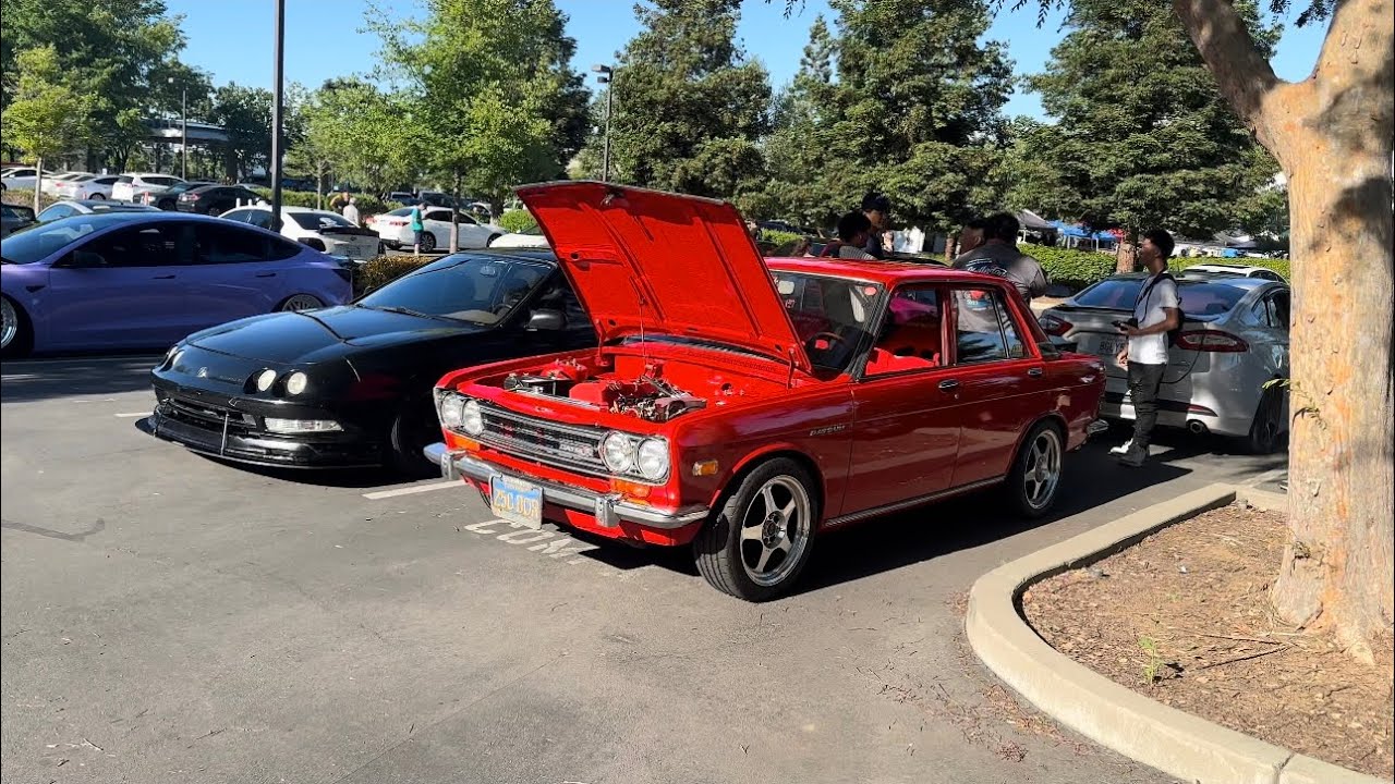 Onit Market X Style Stanced Car show in Elk Grove CA YouTube